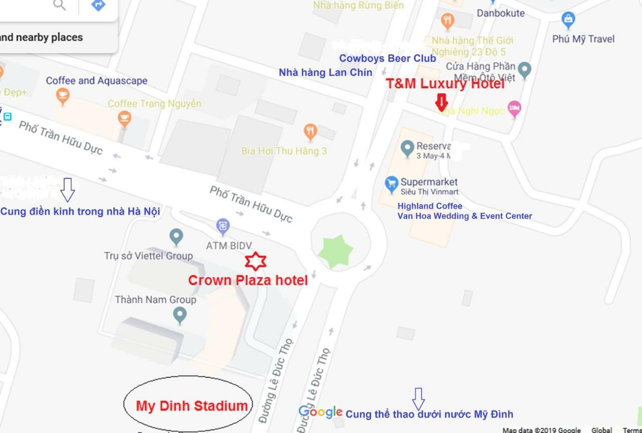 T&M Luxury Hotel האנוי מראה חיצוני תמונה